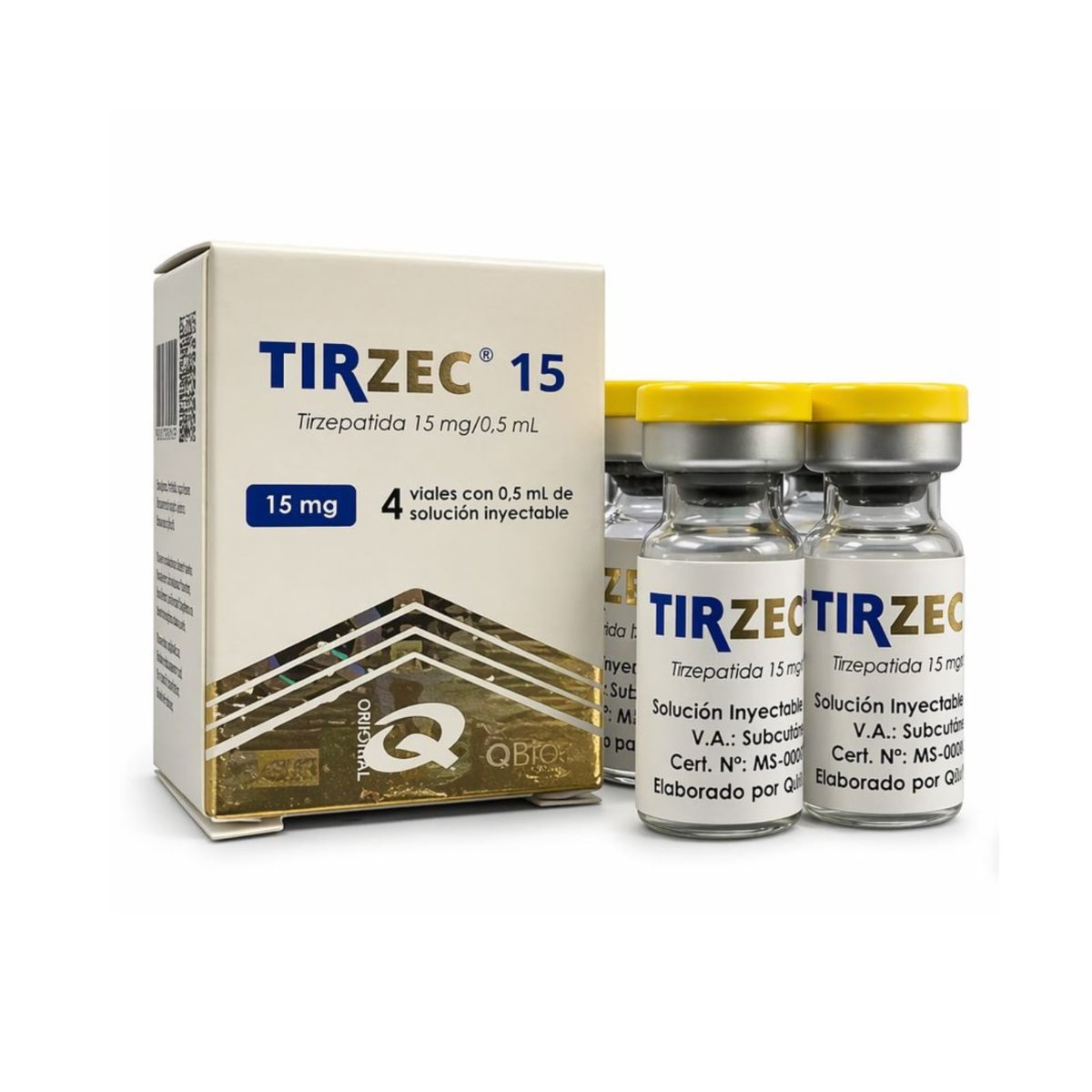 Tizerc 15mg — Tirzepatida (QBioX)